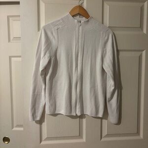 BR Standard zip cardigan